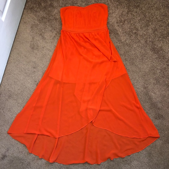 Lightweight orange dress - Picture 1 of 3